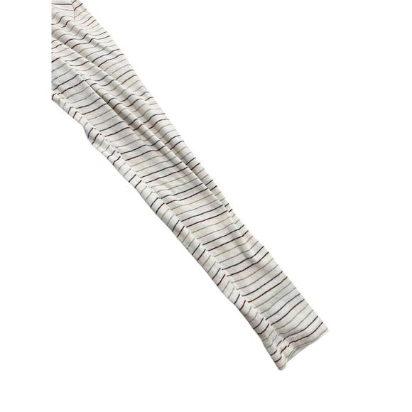 Loft Women's Striped‎ Puff Sleeve Blouse Multicolor Size XXSP - Picture 5 of 5